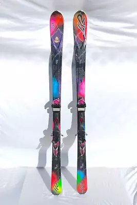 K2 SuperBurnin 167 Skis + Marker ERS 11.0 TC Bindings - Womens Expert • $120
