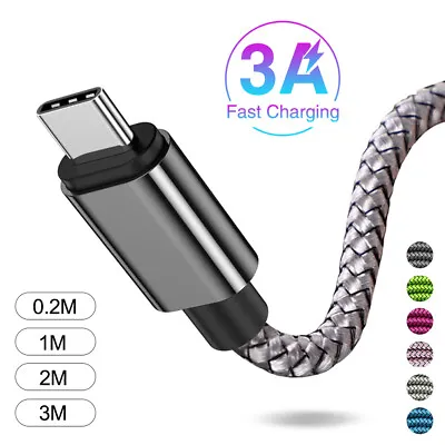 $7.50 • Buy Type C For Samsung S21 S20 S10 A12 A21s A32 A42 A52 Charger USB-C Cable 3M 2M 1M
