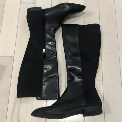 Nine West Women's Owenford Knee High Boots Black Size 9M • $45
