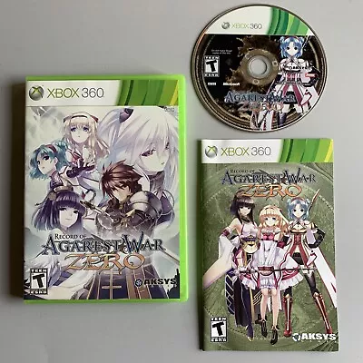 $9 • Buy Record Of Agarest War Zero (Microsoft Xbox 360, 2011)