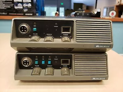 Midland LMR 40MHz - 50MHz 110w Low Band Radio 70-052C PAIR • $100