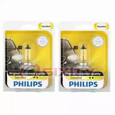 2 Pc Philips High Beam Headlight Bulbs For Volvo C30 C70 S40 S70 S80 V40 V50 Mi • $17.32