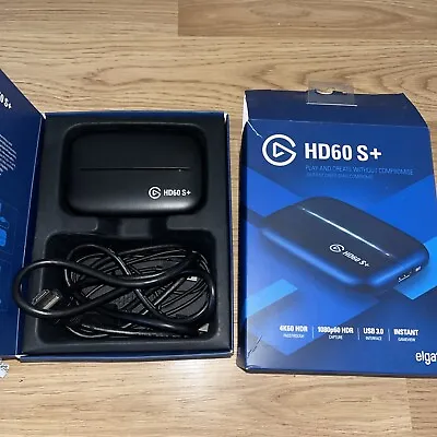 Elgato HD60 S+ Game Capture Card Excellent Condition • £94.99