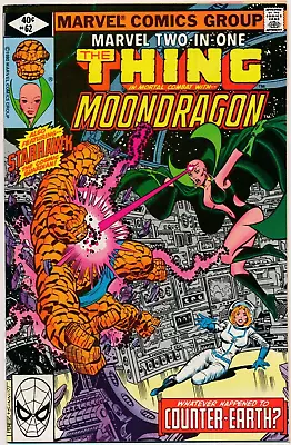 Marvel Two-In-One (Marvel 1974 Series) #62 NM Thing And Moondragon • $8.49