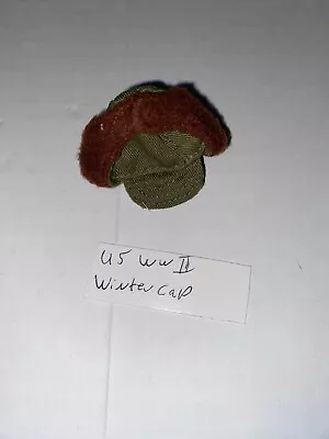 1:6 Scale GI Joe Loose Gear Accessories US WWII Winter Cap Hat • $4.49