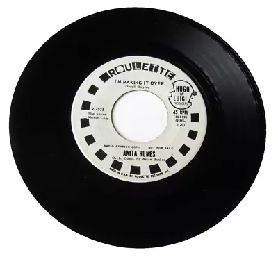 Anita Humes - I'm Making It Over/Just For The Boy - VG 1964 Soul Promo Plays EX • $6