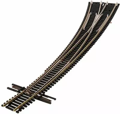 Atlas N Scale ~ New 2024 ~ Code 55 Track ~ Curved Left Hand Switch Turnout 2058 • $21.23