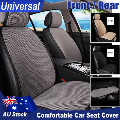 2pcs Front/1 Rear Car Seat Cushion Pad Universal Anti-Slip Driver Seat Cover Mat • $27.63