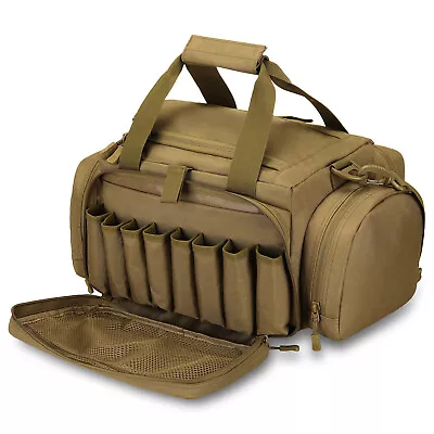 Military Tactical Duffle Bag With Mag Pouch Large Travel Messenger Gun Range Bag • $36.09
