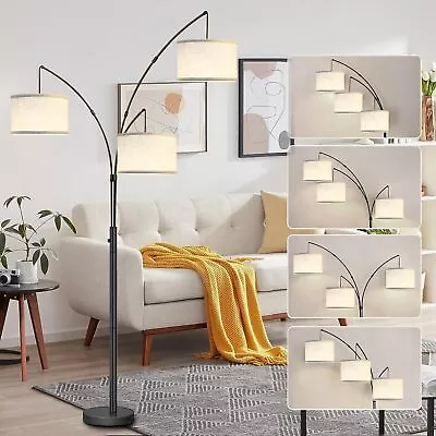 3 Arc Floor Lamps For Living RoomModern Mid Century Tall Standing Floor Lamp • $69.95