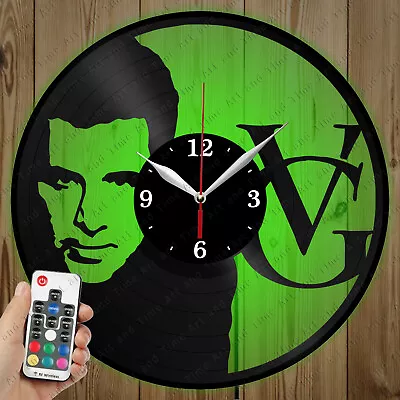 LED Vinyl Clock Vince Gill LED Wall Art Decor Clock Original Gift 5029 • $39.42