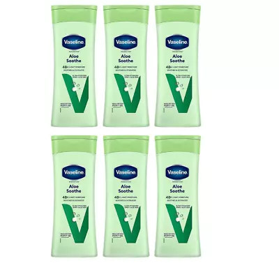 Vaseline Intensive Care Aloe Soothe Body Lotion 400ml - Pack Of 6 • $24.99