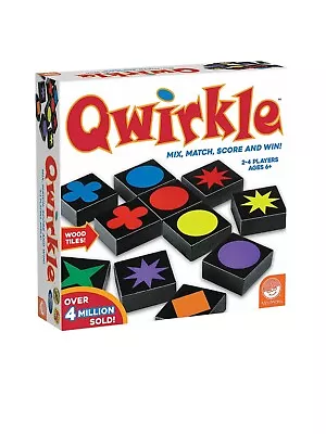 Qwirkle Board Game Mindware 2 To 4 Players. Ages 6 And Up. New And Sealed • £20.18