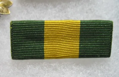 US Original Vintage MEXICAN BORDER SERVICE MEDAL Ribbon Bar 1/2  Navy Stitched • $30