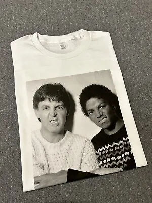 Michael Jackson Thriller T-shirt Paul McCartney T Shirt Vintage Sizes S - 2XL • $23.99