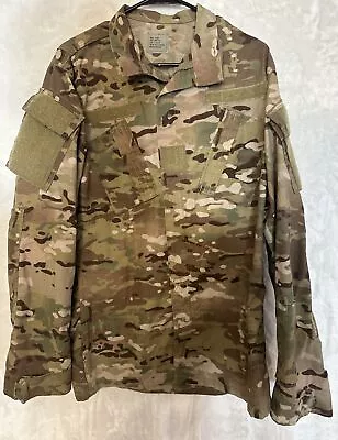 US Army Multicam OCP Fire Resistant Combat Camo Uniform Jacket Size Small X Long • $14.99