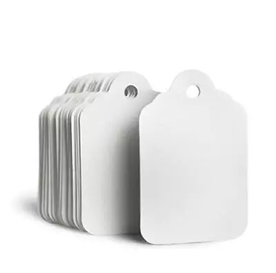 Unstrung Marking Tags 1.93x1.25 Inches White Merchandise Pricing Tags 1000Pcs • $16.75