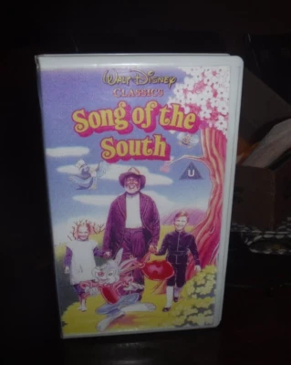 $30 • Buy SONG OF THE SOUTH Walt Disney Classics VHS Tape Collectible Uncle Remus PAL RARE