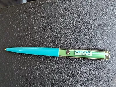 Vintage Capstar Floaty Pen St Bernard Dog Ad Ballpoint Pen Denmark EF • $3.99