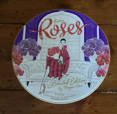 CADBURY ROSES Tin Limited Edition Megan Hess 2019 Chocolate VGC Free Postage • $29