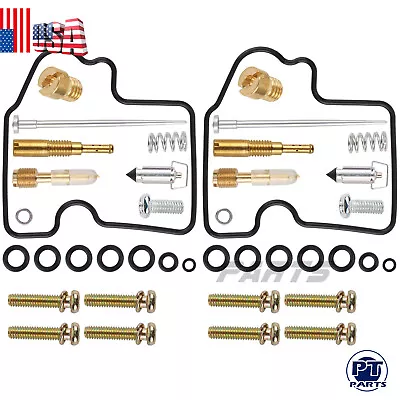 $16.98 • Buy 2x Carburetor Rebuild Repair Kit Carb For Kawasaki KFX700 V-Force 2004 - 2009 