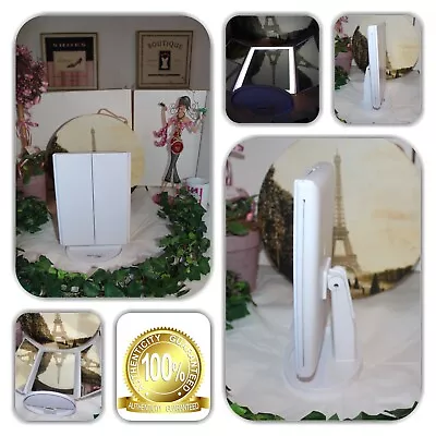 👛 Couture Absolutely Lush Portable Tri Fold Vanity Light Up Mirror! 👛  • $27.99