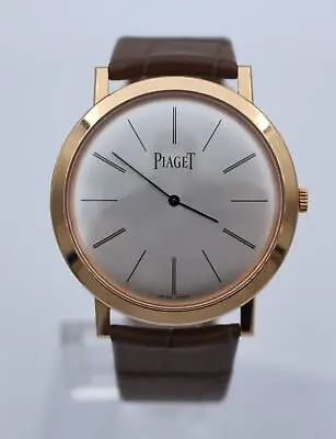 Piaget Altiplano 38mm Manual Wind Rose Gold Unisex Watch G0A31114 Selling As-Is • $5950