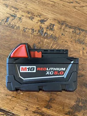 Genuine Milwaukee 48-11-1850 M18™ XC5.0 Extended Capacity Battery Pack • $57.99