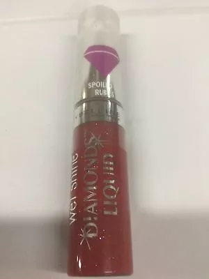 Maybelline Wet Shine Diamonds Liquid Lipcolor Lip Gloss / Spoiled In Rubies NEW • $25.46