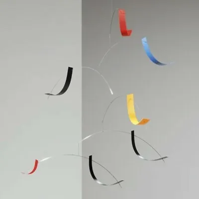 Flensted Breeze Colorful Museum Modern Hanging Mobile New Box Gift Abstract • $79