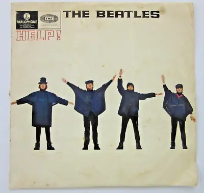 The Beatles – Help! - Vinyl Record - 1965 Australian - Black / Yellow- Mono • $85