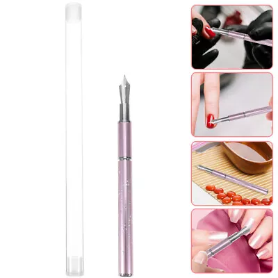 Nail Art Brush Kit With Replaceable Tips And Accessories  • £4.98