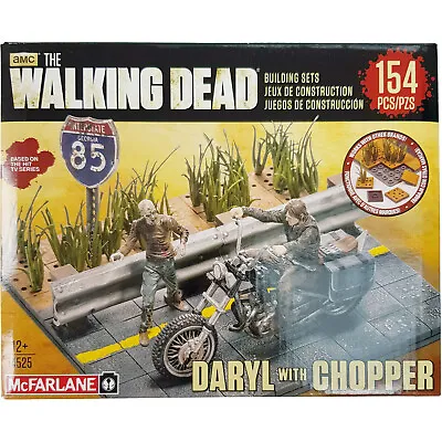 Daryl Dixon & Chopper Figure Construction Set McFarlane The Walking Dead #14525 • £44.99