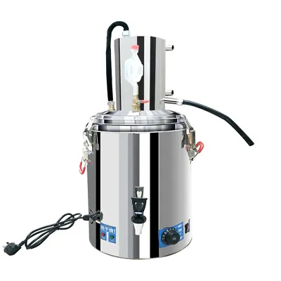 Moonshine Still Alcohol Whisky Wine Alembic Still Brewing 304 Stainless Steel Y • $54.15