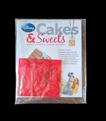 Disney Cakes And Sweets Magazine Issue # No. 50 Magical Recipes To Make At Home • $11.99