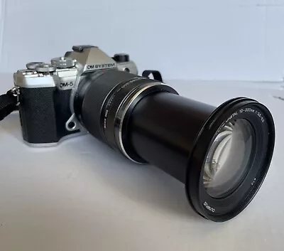 Olympus On System Om5 With 12-200mm Lens  • £1075