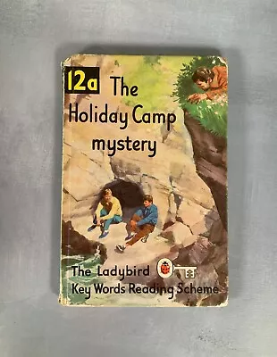 Ladybird Books Key Words Reading Scheme Book 12a: Holiday Camp Mystery 1960s • £2