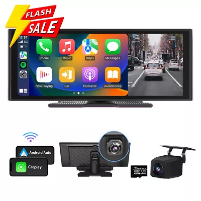 Eonon P4 9.33  Portable Car Stereo On-Dash Camera Wireless Android Auto CarPlay • $229.99