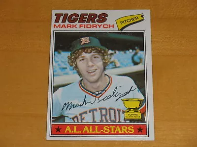 1977 Topps Baseball AL All Star #265 Mark Fidrych Rookie RC • $0.99