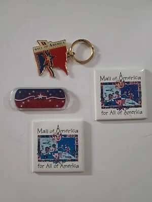 Mall Of America Keychain  Refrigerator Magnets Minnesota Collectible Lot 4 • $9.59