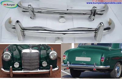 $1092 • Buy Mercedes Ponton 6 Cylinder W180 Saloon Bumpers(1956-1957) For 220A, 220S And 219