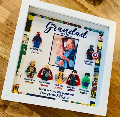 Personalised Gifts For Grandad | Gifts For Grandad | Superhero Grandad Gift • £34.99