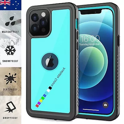 $22.99 • Buy For IPhone 12 13 Pro Max Waterproof Case Tough Armor Shockproof Heavy Duty Cover