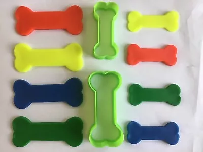 Cookie Cutter Dog Bone Cookie Cutters Set Of 2 Biscuit Pastry Fondant Cutter • £3.50