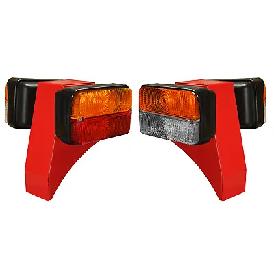 Rear Lamp And Front Support Suitable For Massey Ferguson Tractor 240 250 270 362 • £94.61