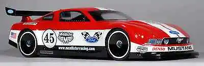  MX-STANG  Mustang GT 190mm 1/10th Scale Body For Pan Car / 4Tec 2.0 / USGT #307 • $30.99