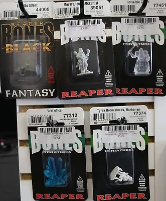 Lot Of 15 Unopened Reaper Miniatures • $29.99