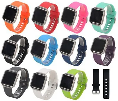 Replacement Strap For Fitbit Blaze Wristband Band *UK* Secure Metal Buckle • $10.19