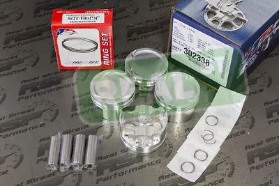 JE Pistons 82.5mm Bore 9.5:1 CR FSR Forged Pistons KIT Audi VW 2.0T FSI 302338 • $821.78