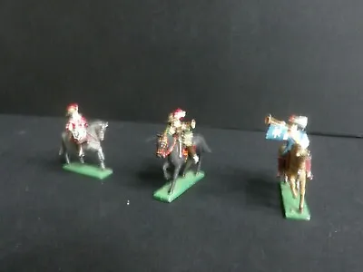 Lead Soldiers For Eng Civil War 3 Royalist Cavalier Cavalry Drummer Horse  25mm? • £7.99